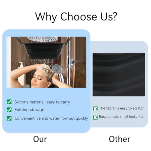 Anda Arctic Ice Shower Attachment For Muscle Recovery,Portable Ice Bath,Cold Shower Chiller,Portable Tub For Shower