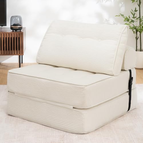 HOMMPA Faltbares Schlafsofa umwandelbarer 3-in-1 Sofa Bett...