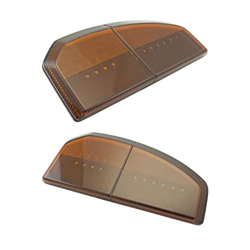Towing Mirror Turn Signal Marker Clearance Amber Pair for Tundra