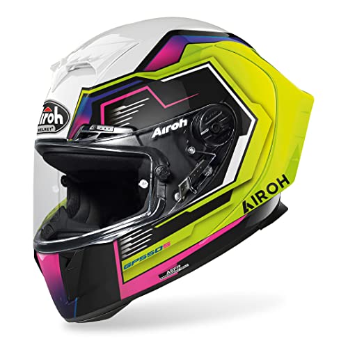 PESO 1310 g ± 50g AIROH CASCO GP550 S RUSH MULTICOLOR GLOSS XL