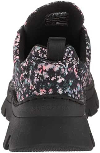 Skechers Women's Roadies Surge-Flower BLVD Sneaker, BKMT, 6.5 | Image 2