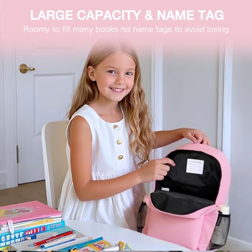 Image of STEAMEDBUN Girls Backpack for Girls 5-9,Kids Backpack for Elementary School Bag