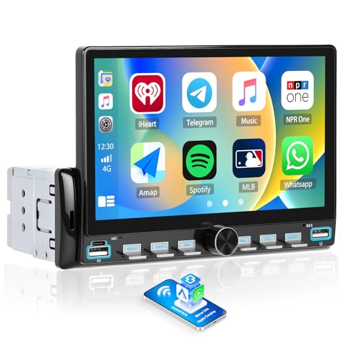 Radio para auto con pantalla táctil de 7 pulgadas miniatura 1