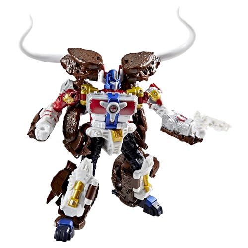 Transformers Age of The Primes Maximal Big Convoy, Leader Class 6.5-Inch Converting Action Figure, Robot Toys for Ages 8+
