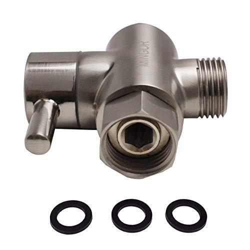 Brass Shower Arm Diverter Valve for Hand Held Showerhead and Fixed