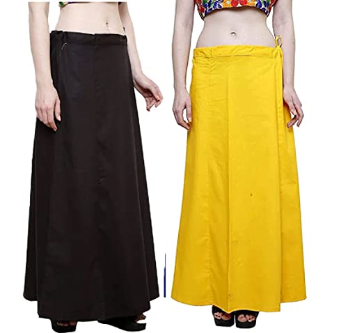 Image of Plus Size Cotton Petticoat for Women Combo (Size S to 6XL)