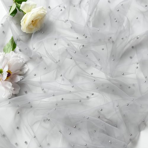 Artoid Mode Pearl Grey Gauze Table Runner 70x300 cm, Seasonal Sheer Cheesecloth Dining Holiday Birthday Table Decor for Home Party - Cosy Home Interiors Artoid Mode Pearl Grey Gauze Table Runner 70x300 cm, Seasonal Sheer Cheesecloth Dining Holiday Birthday Table Decor for Home Party - Image 7