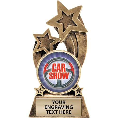 Crown Awards Car Show Trophy, 5.75" Glory Resin Car Show