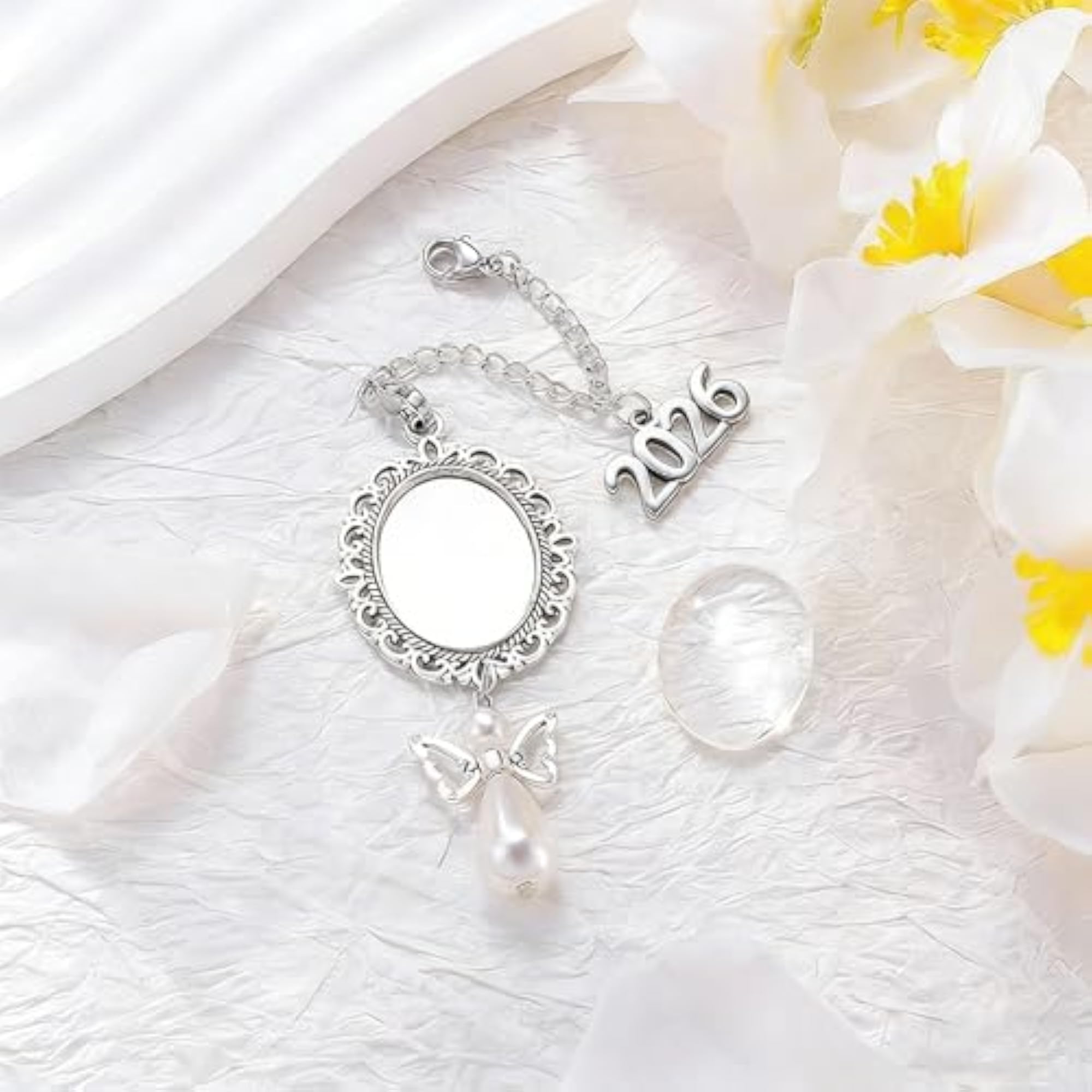 Graduate Memorial Photo Charm Tassel for Graduation