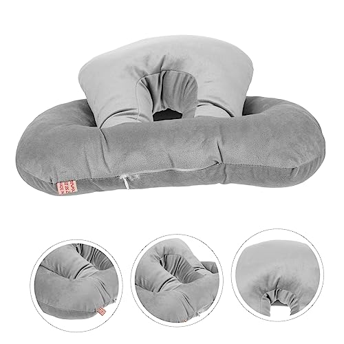 Almohada ergonómica portátil de espuma 37x30x15 cm miniatura 3