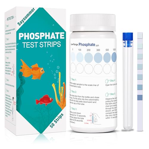 SaySummer Phosphate Test Kit, 50 Count Aquarium...