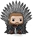 Funko POP Deluxe: Game of Thrones - Ned Stark on Throne, Multicolor