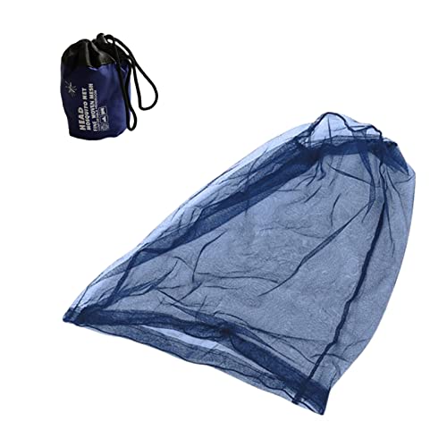 YPBEW Head Net Hat Mesh Bug Net Face Netting for Mosquitoes Bug No Insect from Outdoor Spacious Net Room Works Over Most Hats
