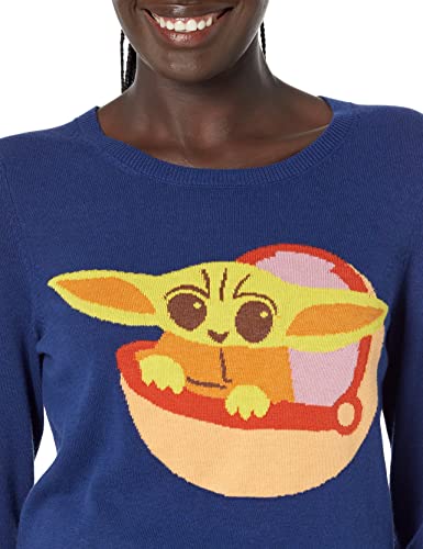 Image of Amazon Essentials Disney | Marvel | Star Wars Women's Lightweight Crewneck Sweater