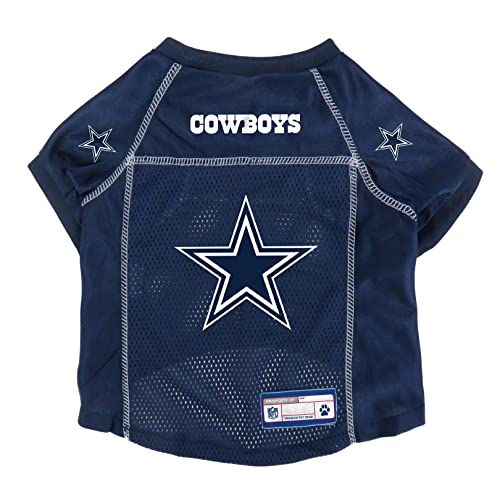 Littlearth NFL Dallas Cowboys Basic Pet Jersey Team Color X-Small
