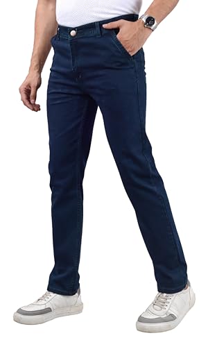 Image of Men's Regular Fit Strechable Casual Midrise Jeans by Maruti Online