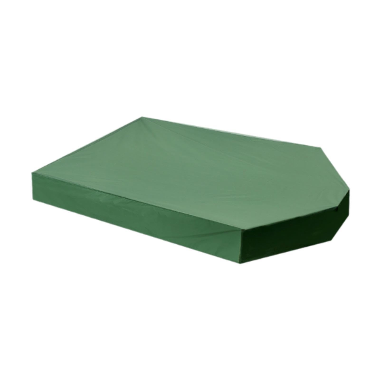 Sandbox Cover Dustproof Protection Sand Box Cover for Park Landscape Outdoor Green-image-2