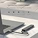 Satechi 6 in 1 USB C Hub Multiport Adapter with HDMI 4K@60Hz, 100W PD Charging, 2X USB-A Data Ports, Micro/SD Card Readers for MacBook Air/Pro M4, iPad, Windows – Space Gray