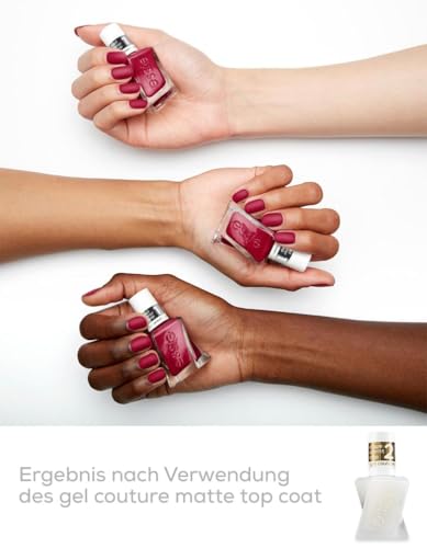 Essie Matte Top Coat für matten Finish, Überlack zum Versiegeln