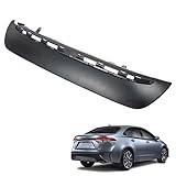 SEBLAFF Black Rear Bumper Lower Valance Moulding Trim Cover Replacement for 2020 2021 Corolla 5216902060 52169-02060