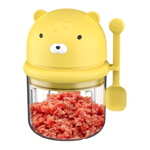 Lnhgh Picadora inalámbrica | Picadora compacta para ajo, robot de cocina multifunción robusto con recipiente para picar, triturar, batir verduras, cebollas, carnes, frutas y nueces