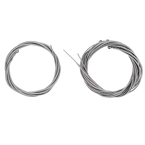5 cordas de baixo de aço inoxidável antiferrugem, cordas de baixo, para músicos de graves acústicos