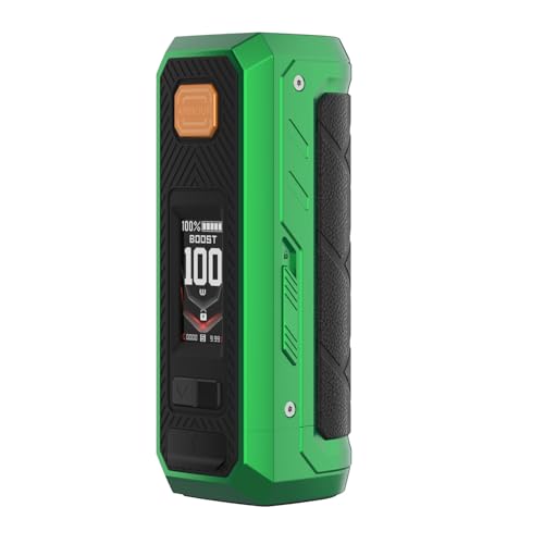 Vaporesso Armour Ultra Mod 100W 5500mAh built in Battery Boost/Pulse/ECO/TC Mode 510 Thread Water Proof E Cigarette Box (Verde esmeralda)