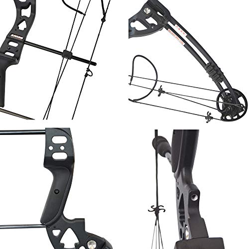 Compoundbogen Sharrow Set mit einstellbarem Zuggewicht 30-55 lbs