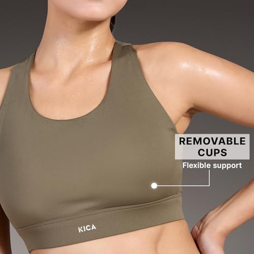Image of Kica Luxe Crostini Full Coverage and High-Impact Sports Bra for Gym
