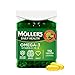 Produktbild Mollers ® | Omega 3 Kapseln | Fischöl | Skandinavische Omega-3 Nahrungsergänzungsmittel mit EPA, DHA, Vitamin A, D und E | 166 Jahre alte Marke | Gesundheit für jeden Tag | 112 omega-3 kapseln