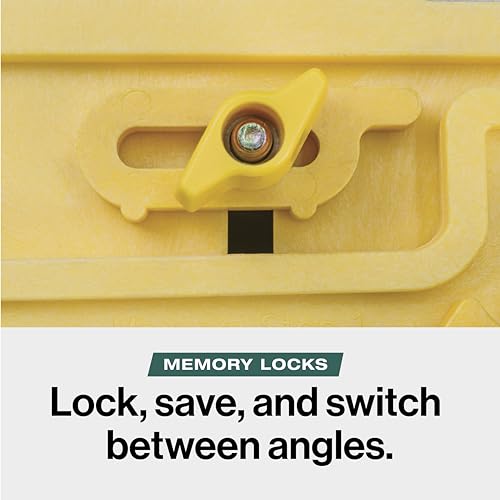 MICROJIG GRR-RIPPER TJ-5000 Microdial Tapering Jig For Table Saws, Yellow - Thumbnail 6