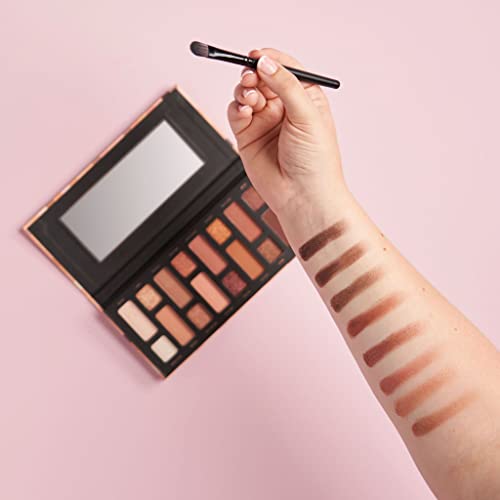 W7 Nudification Pressed Pigment Palette - 16 High Impact Nude Colors - Flawless Long-Lasting Glam Makeup #TOP1