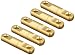 River Peak B00E36MLX6 Handmade Landing Net Material: Brass Heaton, Rotating Type, Gold Plated, Set of 5