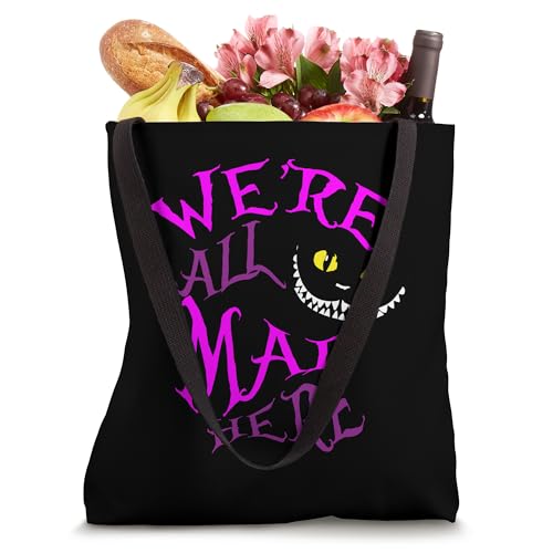 Cheshire Cat - We're All Mad Here Tote Bag miniatura 4
