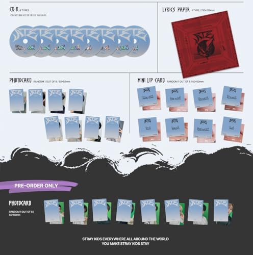 Stray Kids Ate CD version Accordion Bang Chan avec bonus de précommande - 3