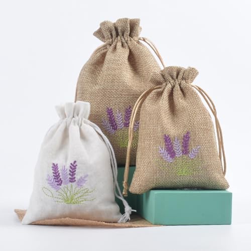 Pack de 10 Bolsas de Algodón y Lino con Lavanda miniatura 6