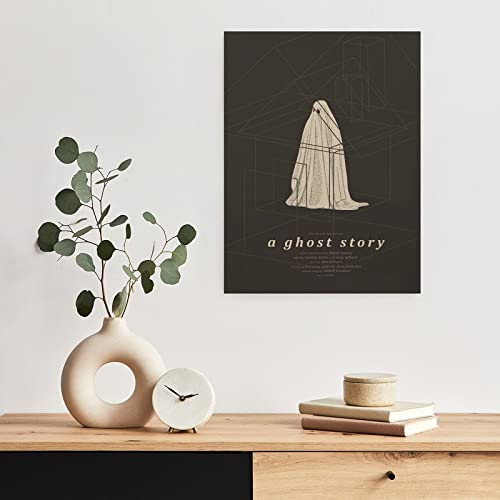 Horror Movie Posters A Ghost Story Posters & Prints Wall Art Paintings Canvas Wall Decor Home Decor Living Room Decor Aesthetic 12X16Inch(30X40Cm) Unframe-Style #TOP3