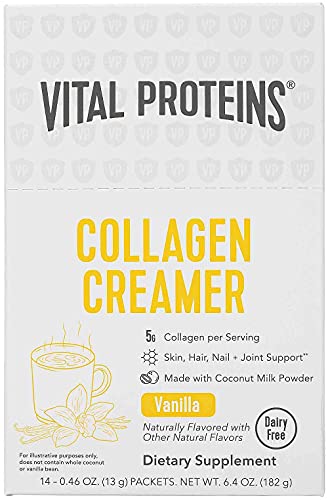 Vital Proteins Collagen Creamer Vanilla 14ct Box, 0.46 OZ