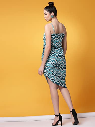 Image of OOMPH! Women's Crepe Sheath Knee-Length Dress