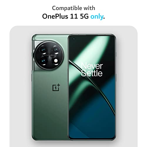 TUDIA DualShield Grip Designed for OnePlus 11 Case 5G (2023), [MergeGrip] Dual Layer Shockproof Slim Military Grade Non-Slip Tough Heavy Duty Protective Phone Case Cover - Pine Green