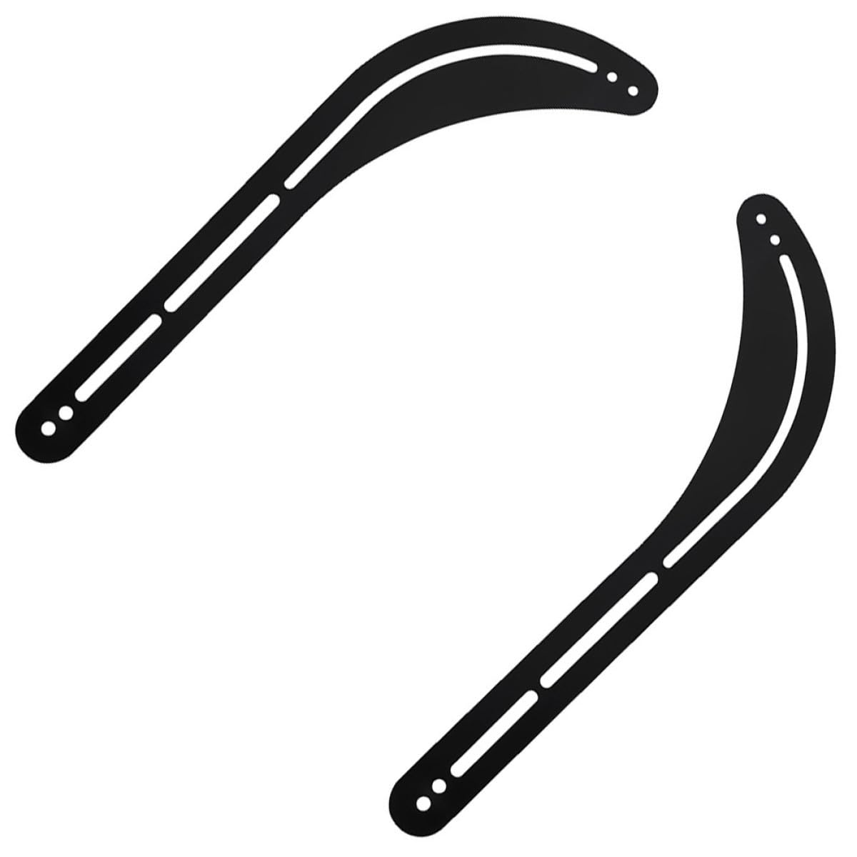 DOITOOL Support Mural pour Barre de Son et Écran 2 Pièces en Fer Charge Maximale 15 Kg Fixation sans Perçage