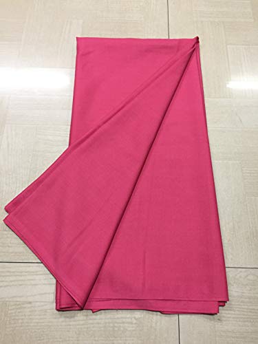 Image of BKRKJ Women's Lizibizi Cotton Unstitched Dress Material Plain Fabric by Meter for Sewing Suit,Salwar,Blouse,Shirt,Kurta,Pyjama,Pathani,Kameez,Chudidar,Patiyala (Carrot,Gajri 8, 4 Meter)
