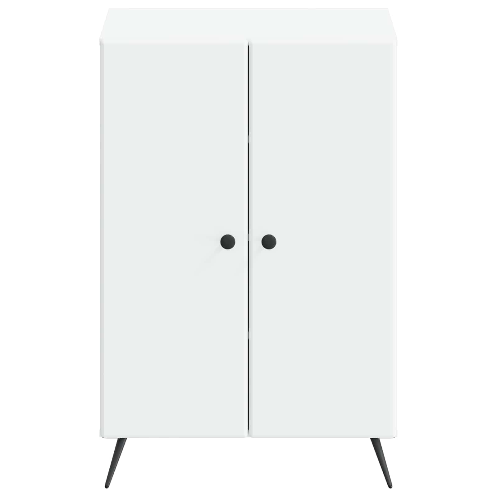 vidaXL Mobile per scarpe BREDA 59,5 x 39,5 x 90 cm Bianco