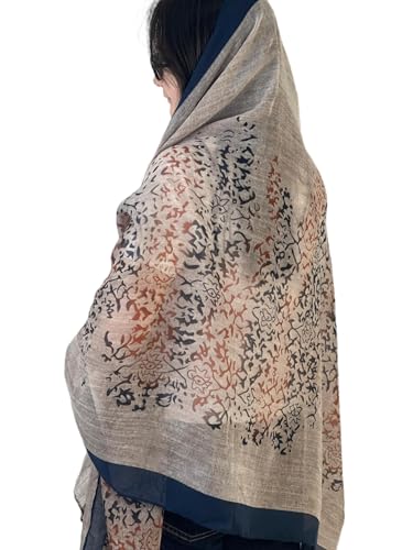 Women Summer Scarfs Soft Cotton Lightweight Long Shawl and Headscarf for All Season