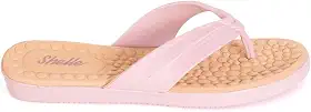 Sandalia Ortopédica Feminina, Palmilha Massageadora, Chinelo Anatômico com Bolinhas, Antiderrapante, Confortável para Esporão, Rasteirinha