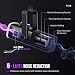 FIFINE USB/XLR Dynamic Microphone for Podcast Recording, PC Computer Gaming Streaming Mic with RGB Light, Mute Button, Headphones Jack, Desktop Stand, Vocal Mic for Singing YouTube-AmpliGame AM8