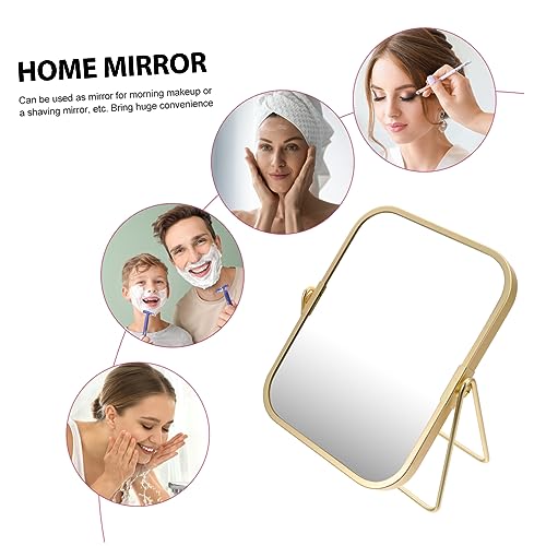 Espejo de maquillaje doble cara giratorio VICASKY miniatura 4