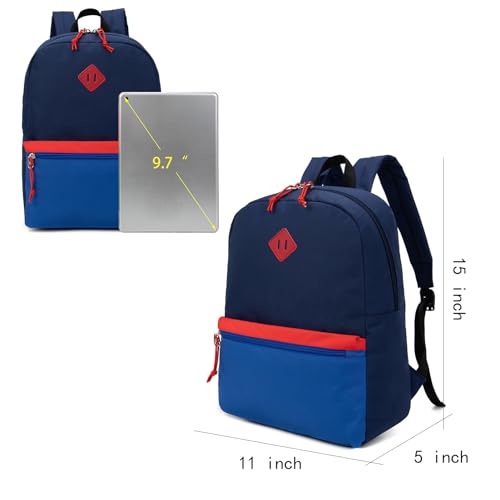 Kids Backpack for Boys, Kindergarten Backpack for Toddler Boys 3-6, Elementary School Bookbag, Blue3