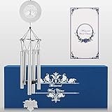 Geegoods Memorial Wind Chimes ，29.5' Large Sympathy Wind Chimes, Weatherproof Bereavement Gifts...