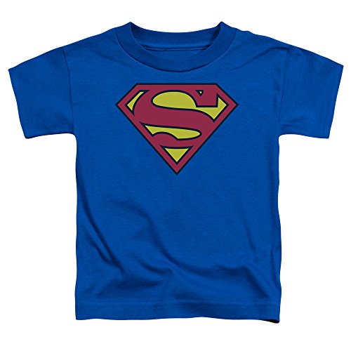 Trevco Superman Classic Logo Royal Toddler T-Shirt (259) 2T